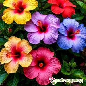 Гибискус Микс Сортов