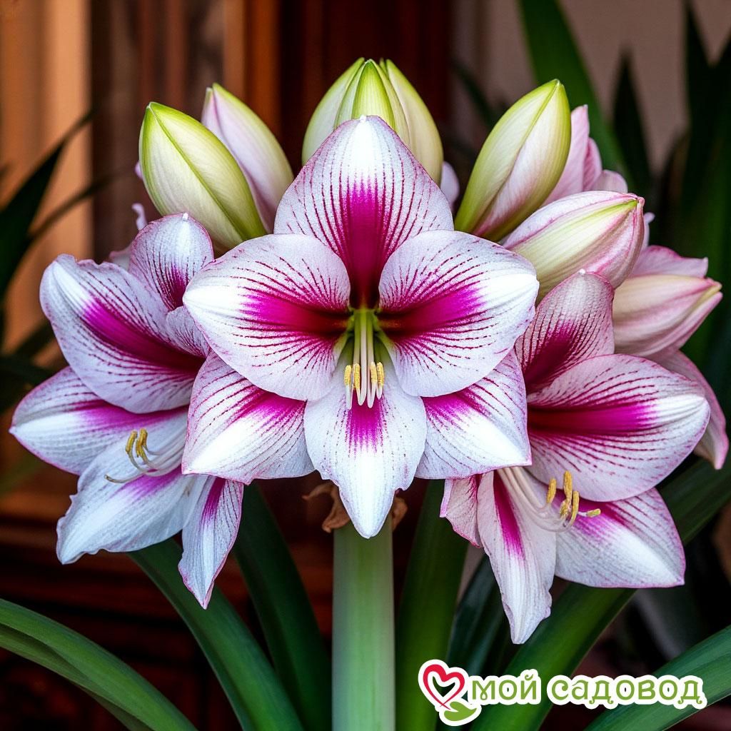 Амариллис Руби Коронет